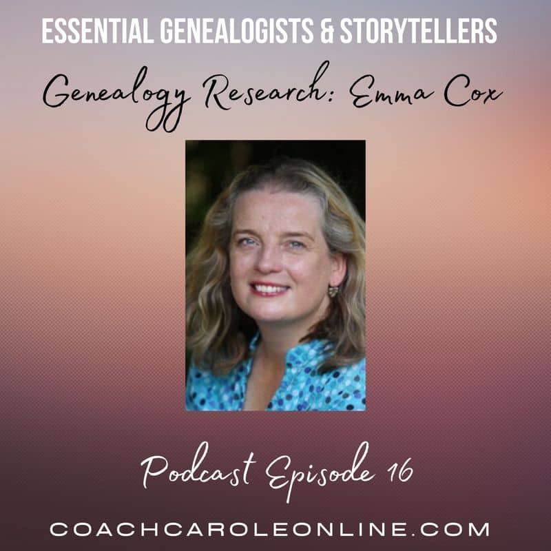 Read more about the article Interview with Carole McCulloch on tools to help with  your genealogy research